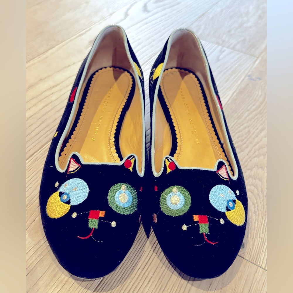 Charlotte Olympia flats size 36